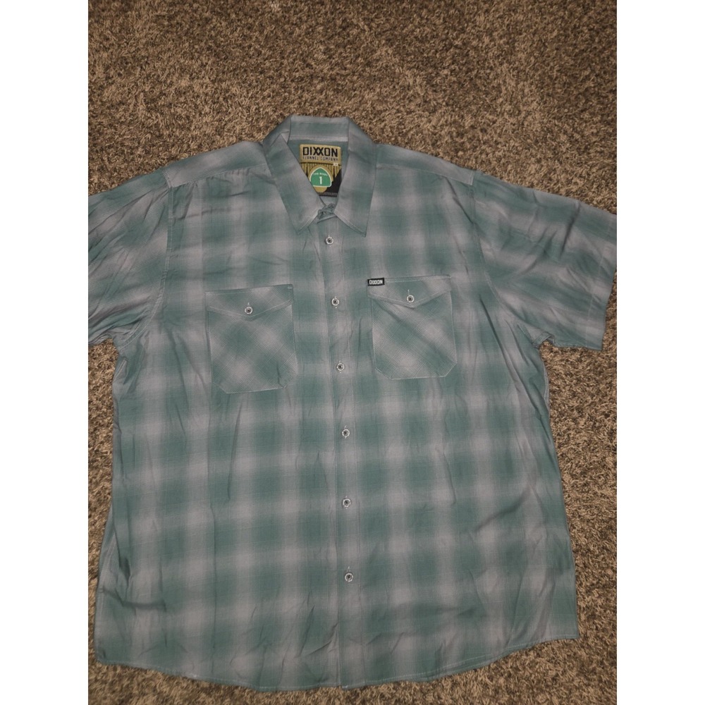 Dixxon Flannel Co Mens Bixby Button Shirt 3XL Bamboo Blend Chopper Streetwear - Picture 2 of 12